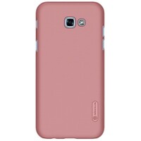 Пластиковый чехол с пленкой Nillkin Super Frosted Shield Rose Gold для Samsung A520F Galaxy A5 (2017)