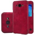 Кожаный чехол Nillkin Qin Leather Case Red для Samsung Galaxy A8(#3)