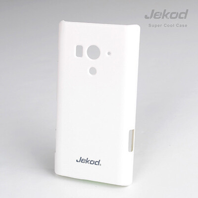 Пластиковый чехол Jekod TPU Case White для Sony Xperia Acro S LT26w(2)