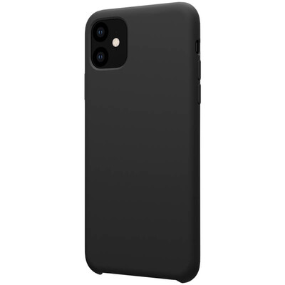 Силиконовый чехол-накладка Nillkin Flex PURE черный для Apple iPhone 11 Pro(2)