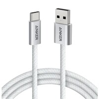 Кабель Anker Zolo USB-A to USB-C A8052 1,8 м 100W белый