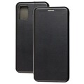 Чехол-книга на основе из силикона Book Case New 3D черный для Samsung Galaxy M31s(#1)