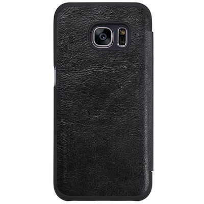 Кожаный чехол Nillkin Qin Leather Case Black для Samsung G930F Galaxy S7(2)