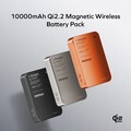 Портативное зарядное устройство MOMAX 1-Power Q.Pass 2 (10000mAh) Magnetic Battery Pack Qi 2.2 25W (IP168) оранжевый(#7)