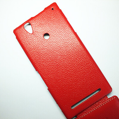 Кожаный чехол Melkco Leather Case Red LC для Sony Xperia T2 Ultra Dual(4)
