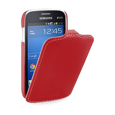 Кожаный чехол Armor Case Red для Samsung S7262 Galaxy Star Plus(1)