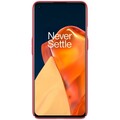 Пластиковый чехол с подставкой Nillkin Super Frosted Shield Красный для OnePlus 9(#2)