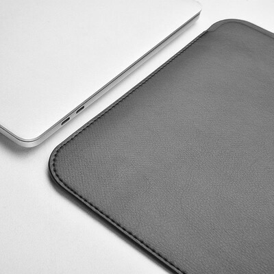 Чехол для ноутбука кожаный WiWU Skin Pro II серый для Apple MacBook Pro 13,3(5)