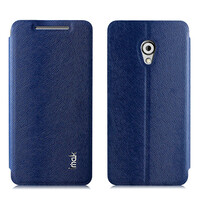 Полиуретановый чехол Imak Flip Case Blue для HTC Desire 700 Dual Sim