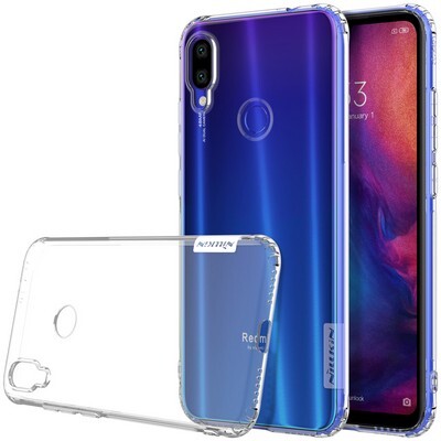 Силиконовый чехол Nillkin Nature TPU Case Прозрачный для Xiaomi Redmi Note 7(3)