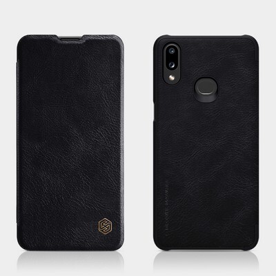 Кожаный чехол Nillkin Qin Leather Case Черный для Samsung Galaxy A10s(4)