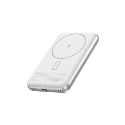 Внешний магнитный аккумулятор WiWU Silver Seraph Alloy Unibody Wi-P089 10000mAh(1)