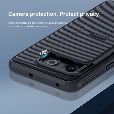 Чехол-накладка Nillkin CamShield Pro Синяя для OnePlus 10T(8)