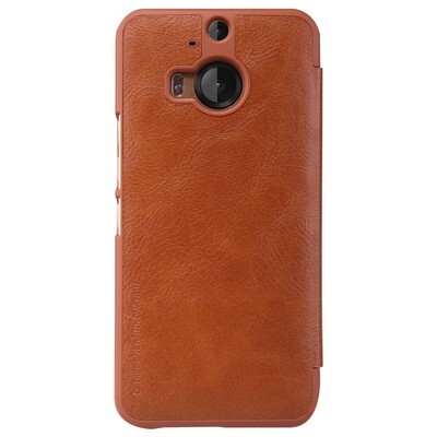 Кожаный чехол Nillkin Qin Leather Case Brown для HTC One M9+/One M9 Plus(2)