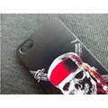 Пластиковый чехол Skull Case Black для Apple iPhone 5/5s/SE(#2)