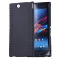 Силиконовый бампер Becolor TPU Case 1mm Black Mate для Sony Xperia Z Ultra/C6603(#1)