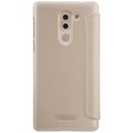 Полиуретановый чехол книга Nillkin Sparkle Leather Case Gold для Huawei Mate 9 Lite\GR5 2017\Honor 6X(#2)