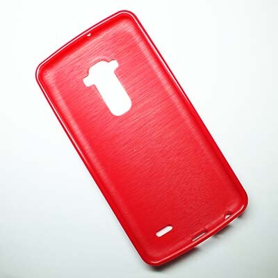 Силиконовый чехол Becolor Red для LG Optimus G Flex(2)