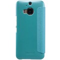 Полиуретановый чехол Nillkin Sparkle Leather Case Blue для HTC One M9+/One M9 Plus(#2)