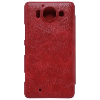 Кожаный чехол Nillkin Qin Leather Case Red для Microsoft Lumia 950(2)