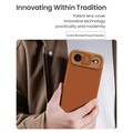 Кожаный чехол Nillkin Qin Prop Leather Case черный для Apple iPhone Air(#7)