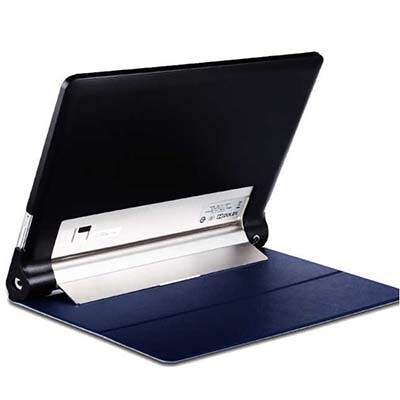 Полиуретановый чехол Book Cover Case Blue для Lenovo Yoga Tablet 2 1050f(4)