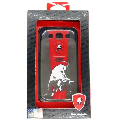 Пластиковый чехол Lamborghini Black S3-2 для Samsung i9300 Galaxy S3(2)