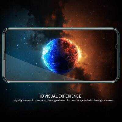 Противоударное защитное стекло Full Glue 0.3mm черное для Huawei Y9 (2019)(3)
