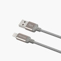 Кабель зарядки и синхронизации Keephone Pitta Fast Charging Cable USB-A to Lightning титановый(#2)