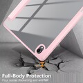 Чехол книжка Acrylic TPU Case с креплением для стилуса серо-фиолетовый для Samsung Galaxy Tab S11 SM-X730/ SM-X736(#9)
