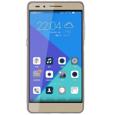 Силиконовый чехол Nillkin Nature TPU Case Grey для Huawei Honor 7(2)