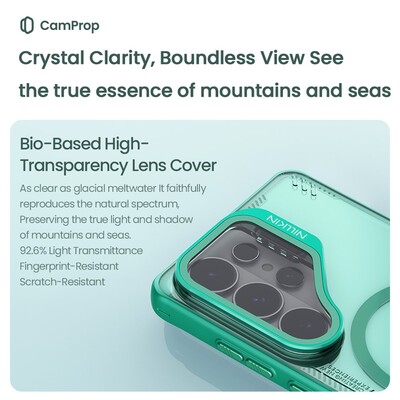 Магнитная накладка Nillkin Iceblade Prop Magnetic Case черный для Samsung Galaxy S26 Ultra(9)