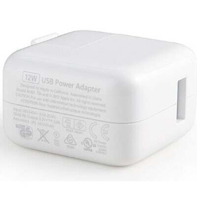 Оригинальный блок питания Apple Power Adapter 12W 2.4A для Apple(3)
