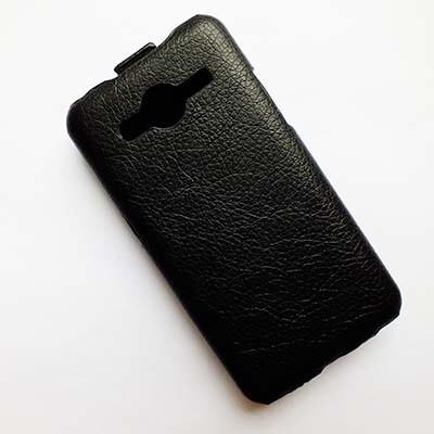 Кожаный чехол Armor Case Black для Samsung G355H Galaxy Core 2 Duos(3)