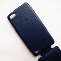 Кожаный чехол Armor Case Dark Blue для Philips Xenium W6610(#4)