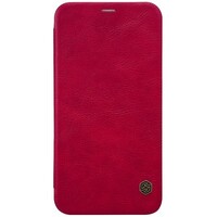 Кожаный чехол Nillkin Qin Leather Case Red для Apple iPhone Xs