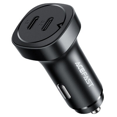 Автомобильное зарядное ACEFAST B2 car charger 72W (2xUSB-C)(1)