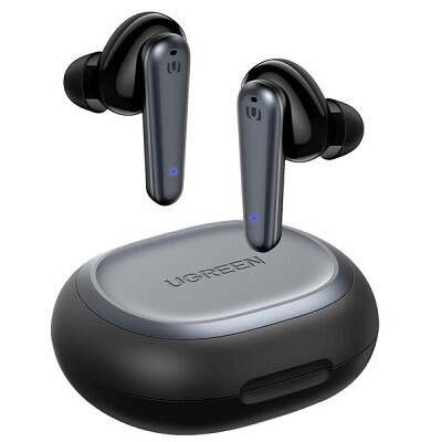 Bluetooth наушники UGREEN (WS111-80651) HiTune T1 True Wireless Earbuds черные(1)
