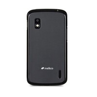 Силиконовый чехол Melkco Poly Jacket TPU Case Black для LG E960 Nexus 4