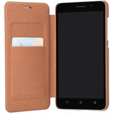 Полиуретановый чехол Nillkin Ming Series Brown для Huawei Ascend Honor 4X(3)