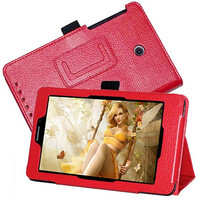 Кожаный чехол TTX Case Red для Asus Fonepad 7 ME175CG