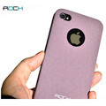 Пластиковый чехол ROCK Quicksand Series Purple для Apple iPhone 4/4S(#2)