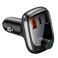 FM-модулятор OS-BASEUS T shaped S-13 car bluetooth MP3 player (PPS fast charging edition) C10737004117-Z1(#2)