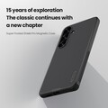 Пластиковый чехол с пластиной Magsafe Nillkin Super Frosted Shield Pro Magnetic Case Черный для Samsung Galaxy S25 Plus(#9)