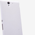 Пластиковый чехол Nillkin Super Frosted Shield White  для Sony Xperia C3 S55t(#1)