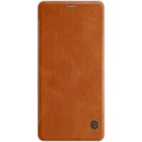 Кожаный чехол Nillkin Qin Leather Case Коричневый для Sony Xperia L3