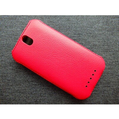 Кожаный чехол Armor Case Red для HTC Desire SV(2)