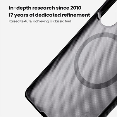 Пластиковый чехол Nillkin Super Frosted Shield Pro Magnetic Case (прозрачная версия) для Samsung Galaxy S26 Ultra(8)