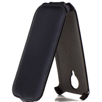 Кожаный чехол Armor Case Black для FLY IQ4416 Era Life 5