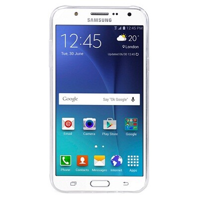 Силиконовый чехол с пленкой Melkco Poly Jacket TPU Case White для Samsung Galaxy J7 (2015)/ J7 Neo(2)